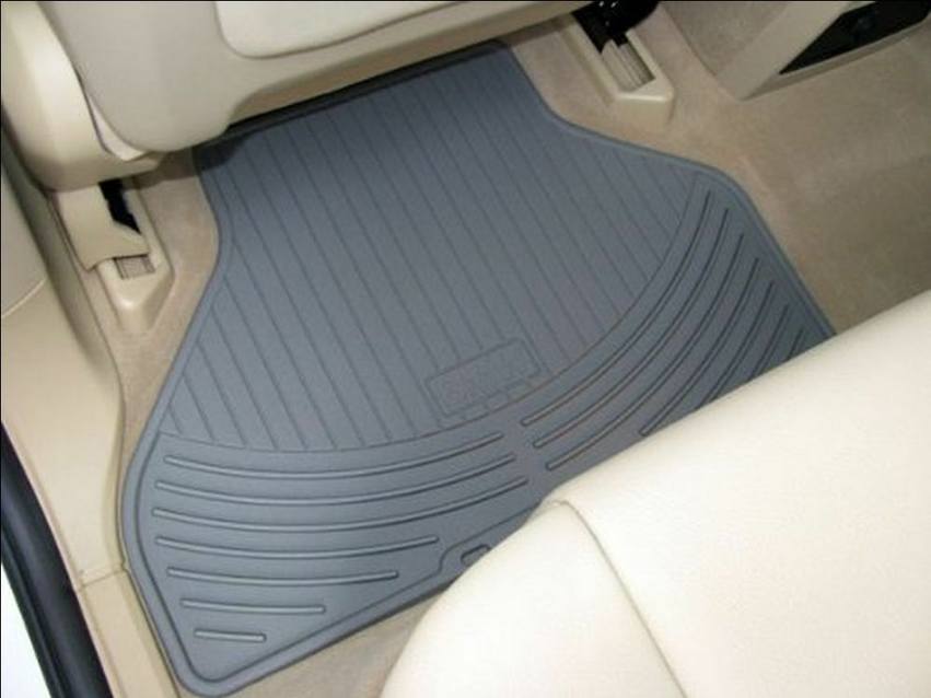 BMW Floor Mat Set - Rear (All-Weather) (Gray) 82550138290